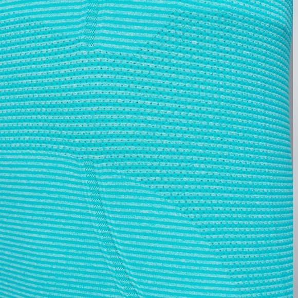 lululemon Swiftly Tech Long Sleeve Scoop Heathered Blue Tropics Sz 4 - Picture 6 of 15
